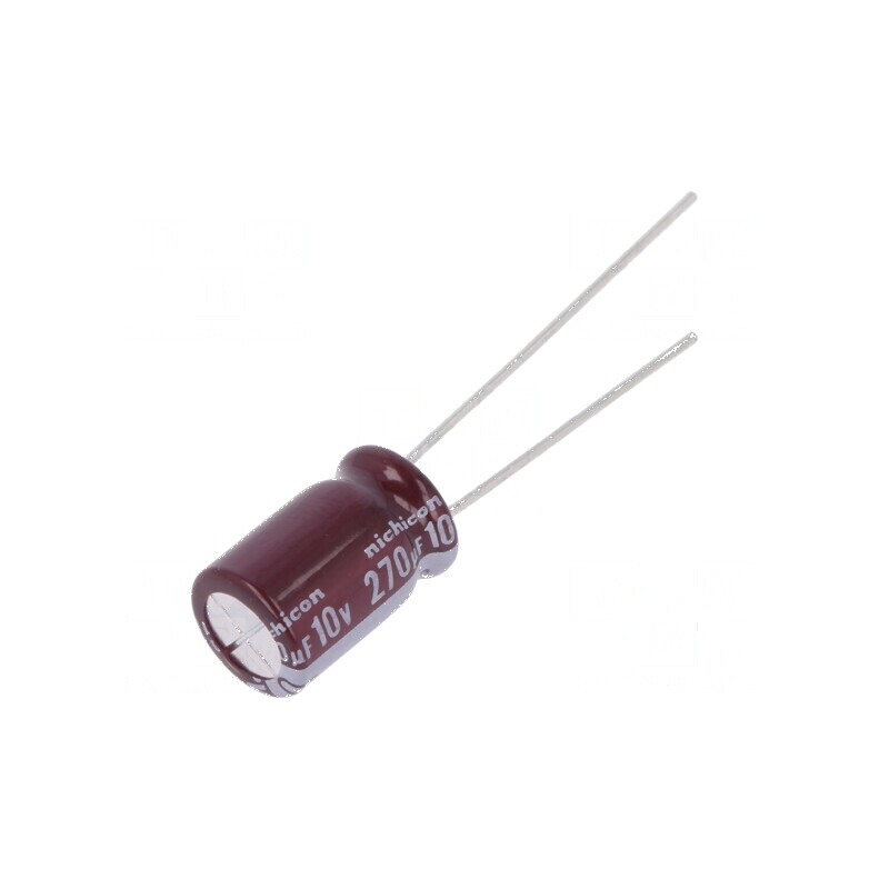 Condensator electrolitic low ESR THT 270uF 10VDC Ø8x11,5mm pentru aplicații electronice | Electronic-mag.ro | Componente Electronice Condensator electrolitic low ESR THT 270uF 10VDC Ø8x11,5mm pentru aplicații electronice | Electronic-mag.ro | Componente Electronice