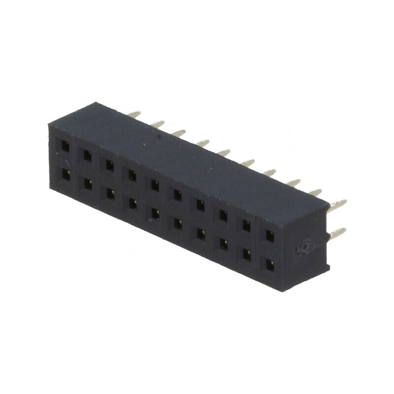 Conector şiruri pini soclu mamă 20 PIN 2mm THT 2x10 pentru circuit electric | Electronic-mag.ro | Componente Electronice Conector şiruri pini soclu mamă 20 PIN 2mm THT 2x10 pentru circuit electric | Electronic-mag.ro | Componente Electronice
