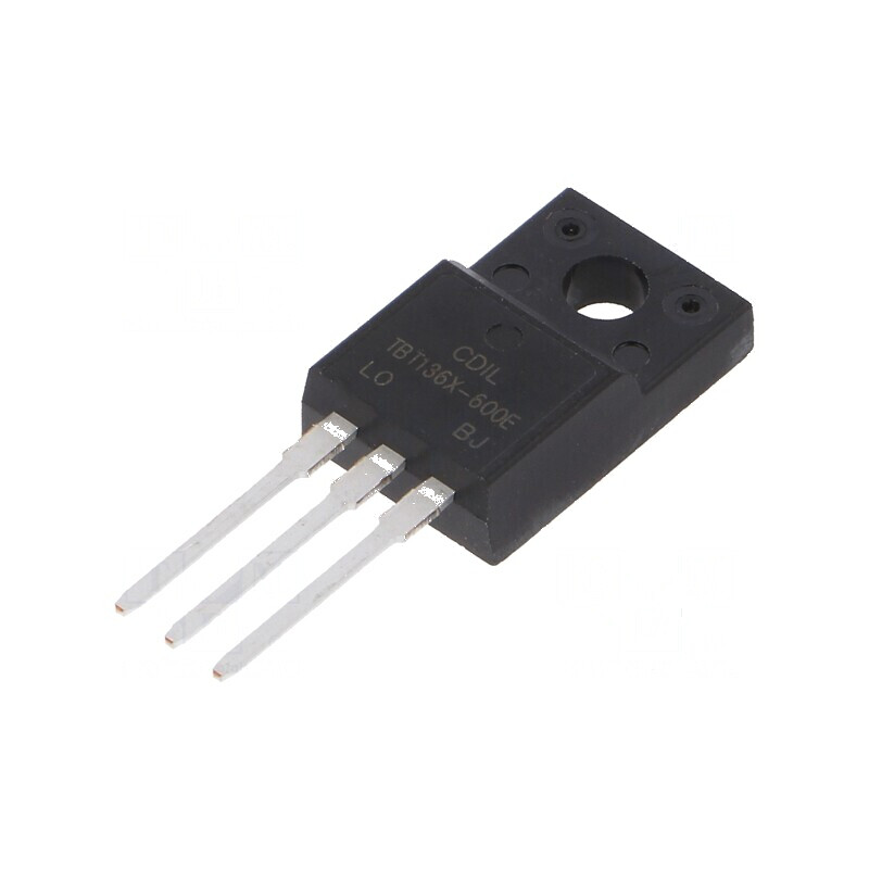 Triac 600V 4A TO220FP - Comutator semiconductor pentru aplicații electrice | Electronic-mag.ro | Componente Electronice