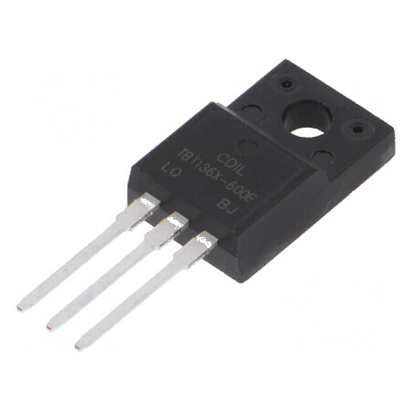 Triac 600V 4A TO220FP - Comutator semiconductor pentru aplicații electrice | Electronic-mag.ro | Componente Electronice