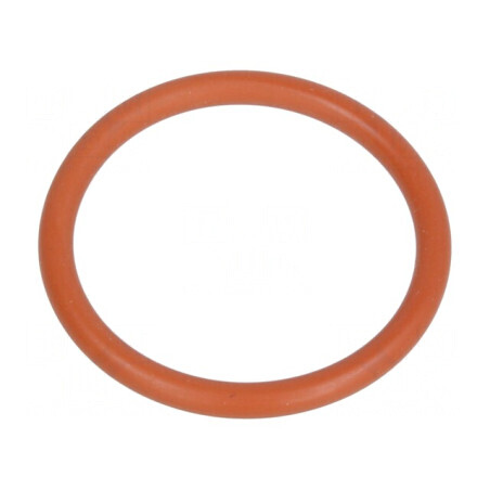 Garnitură O-ring VMQ roşie, grosime 1,8mm, diametru interior 17mm, PG13,5 | Electronic-mag.ro | Componente Electronice