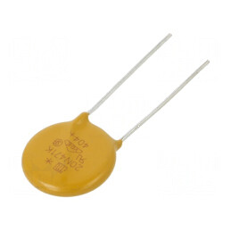 Varistor oxid de zinc THT 300VAC 385VDC 470V 6,5kA 280J 1W pentru protecție împotriva supratensiunilor | Electronic-mag.ro | Componente Electronice