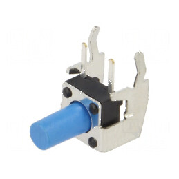 Microîntrerupător TACT SPST-NO 0,05A/12VDC Poz: 2 THT Fără Contact | Electronic-mag.ro | Componente Electronice