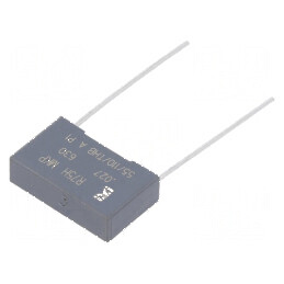 Condensator polipropilenă R75 27nF THT ±5% 18x5x11mm 15mm | Electronic-mag.ro | Componente Electronice