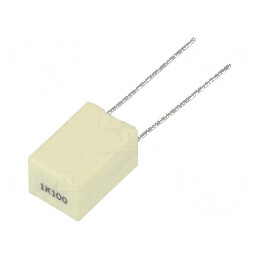 Condensator poliester 1uF 63VAC 100VDC 5mm ±10% -55÷105°C | Electronic-mag.ro | Componente Electronice