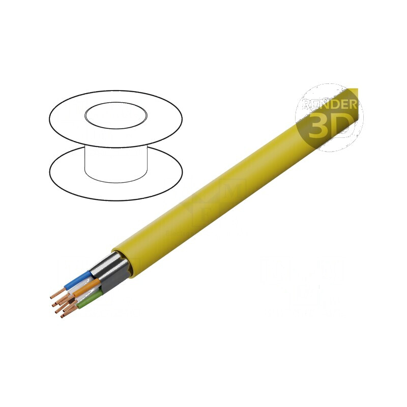 Cablu de rețea F/UTP 4x2x26AWG 5e litat CCA PVC galben 100m | Electronic-mag.ro | Componente Electronice Cablu de rețea F/UTP 4x2x26AWG 5e litat CCA PVC galben 100m | Electronic-mag.ro | Componente Electronice