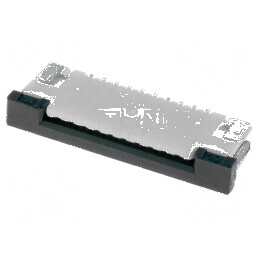 Conector FFC/FPC orizontal 10 pini superioare ZIF pentru aplicații electronice | Electronic-mag.ro | Componente Electronice