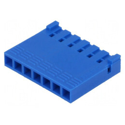 Conector cablu-placă mufă mamă PIN 7 fără contacte 2,54mm pentru conexiuni electrice | Electronic-mag.ro | Componente Electronice