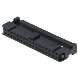 Conector IDC mufă mamă 34 PIN cu presare cablu IDC | Electronic-mag.ro | Componente Electronice