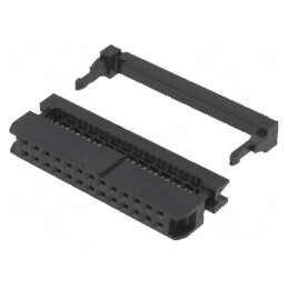 Conector IDC mufă mamă 26 PIN pentru cablu bandă 1mm | Electronic-mag.ro | Componente Electronice