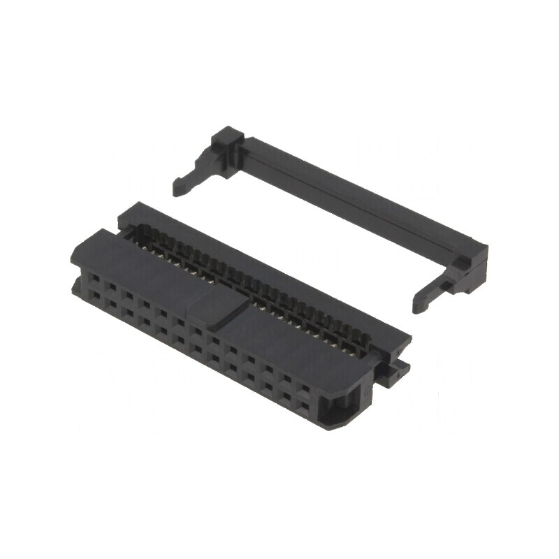Conector IDC mufă mamă 26 PIN pentru cablu bandă 1mm | Electronic-mag.ro | Componente Electronice Conector IDC mufă mamă 26 PIN pentru cablu bandă 1mm | Electronic-mag.ro | Componente Electronice
