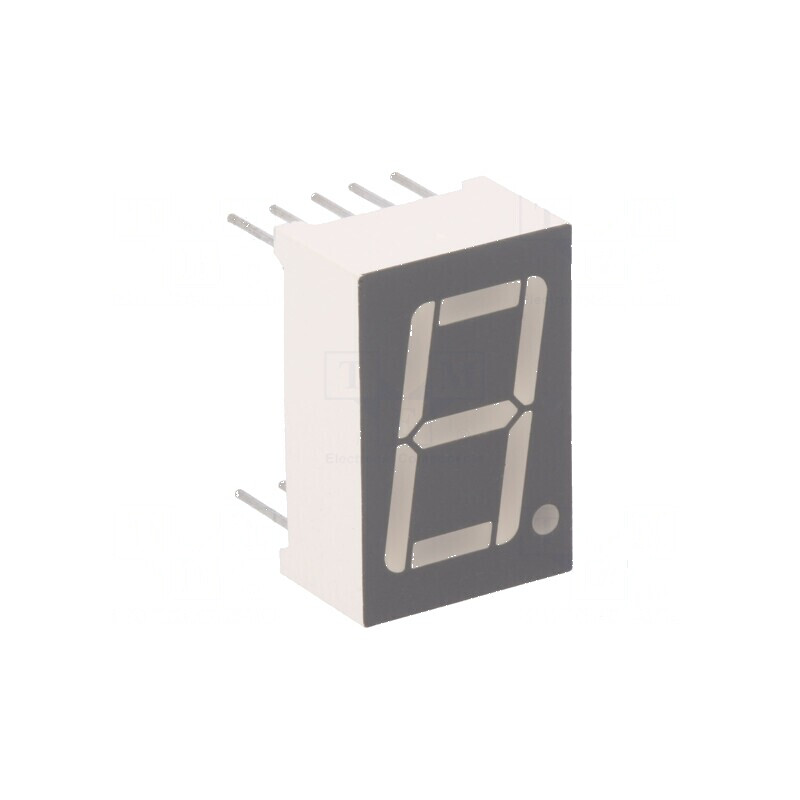 Afișaj LED cu 7 segmente 14,2mm 0,56 Nr. car: 1 roșie catod pentru proiecte electronice | Electronic-mag.ro | Componente Electronice Afișaj LED cu 7 segmente 14,2mm 0,56 Nr. car: 1 roșie catod pentru proiecte electronice | Electronic-mag.ro | Componente Electronice
