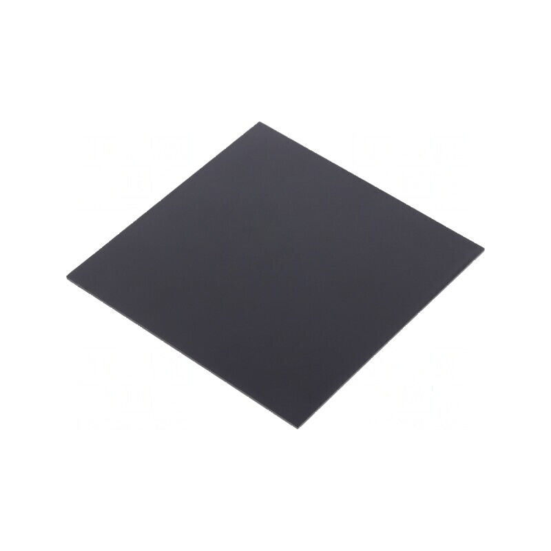 Capac ABS UL94HB 100mm x 100mm pentru temperaturi între -20 și 60°C | Electronic-mag.ro | Componente Electronice