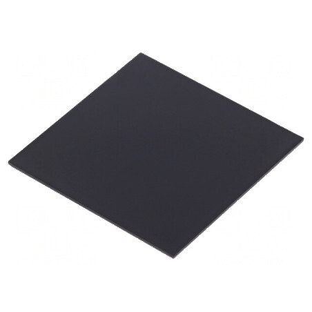 Capac ABS UL94HB 50mm X 50mm -20÷60°C Mat | Electronic-mag.ro | Componente Electronice