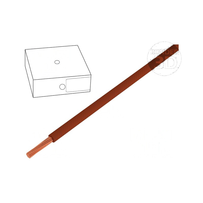 Cablu electric H05V-K 1mm2 PVC maro 300V/500V Clasa 5 1x1mm2 | Electronic-mag.ro | Componente Electronice Cablu electric H05V-K 1mm2 PVC maro 300V/500V Clasa 5 1x1mm2 | Electronic-mag.ro | Componente Electronice