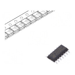 IC digital NOT CH: 6 SMD SO14 3÷20VDC -55÷125°C HC - Circuit Integrat SMD | Electronic-mag.ro | Componente Electronice