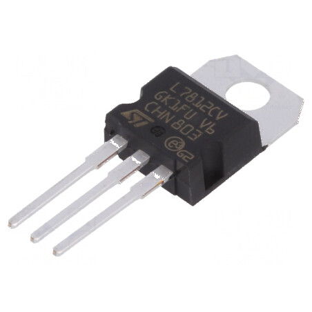 Stabilizator de tensiune liniar nereglabil 12V 1,5A THT IC | Electronic-mag.ro | Componente Electronice