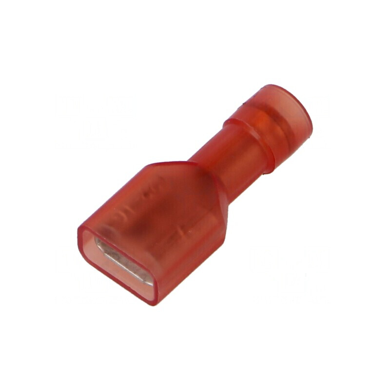 Terminal plat 6,3mm mamă 0,5÷1mm² pentru cablu, crimpat 0,8mm | Electronic-mag.ro | Componente Electronice