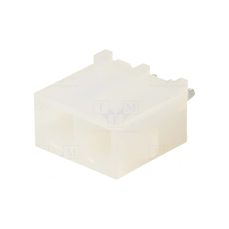 Conector cablu-placă soclu tată MLX 6,35mm pentru PCB cu 2 pini | Electronic-mag.ro | Componente Electronice