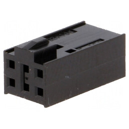 Conector cablu-placă mufă mamă C-Grid III 2,54mm 6 PIN | Electronic-mag.ro | Componente Electronice