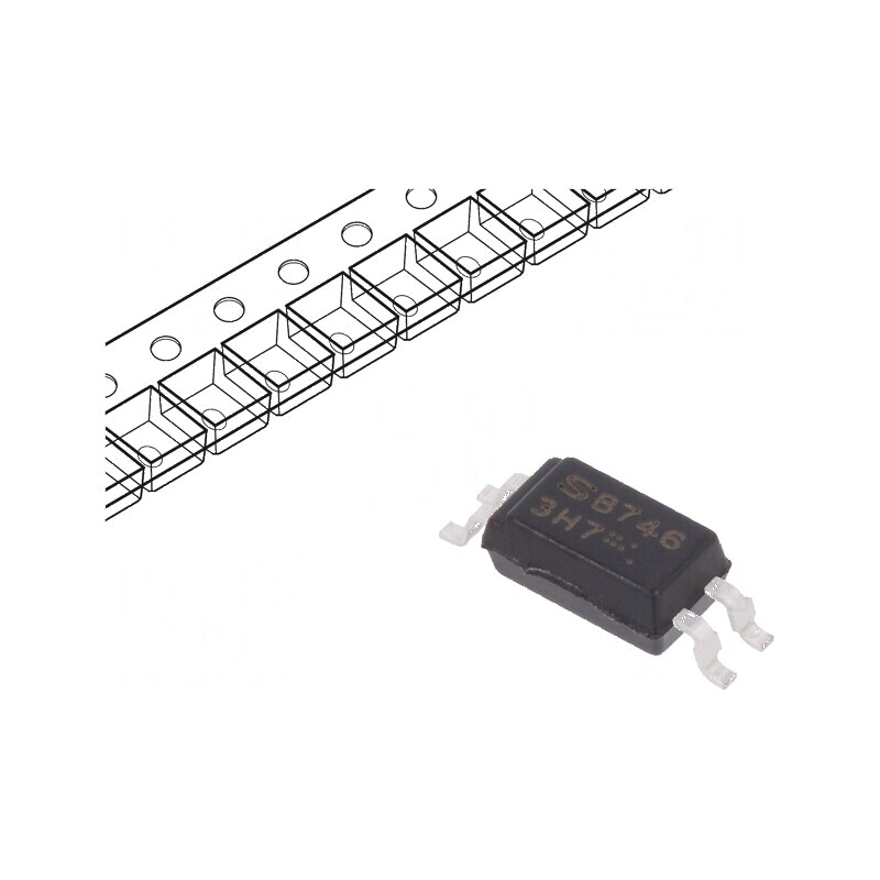 Optocuplor SMD 1 Canal, 2,5kV Izolație, 80V Uce - Tranzistori | Electronic-mag.ro | Componente Electronice Optocuplor SMD 1 Canal, 2,5kV Izolație, 80V Uce - Tranzistori | Electronic-mag.ro | Componente Electronice