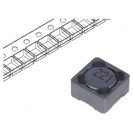 Inductor SMD 220uH 360mA 1,17Ω ±20% dimensiuni 7,3x7,3x4,5mm | Electronic-mag.ro | Componente Electronice