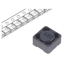 Inductor SMD 68uH 690mA 380mΩ ±20% 7,3x7,3x4,5mm | Electronic-mag.ro | Componente Electronice