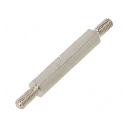 Piuliță distanțieră filetată hexagonală 20mm M2,5 | Electronic-mag.ro | Componente Electronice