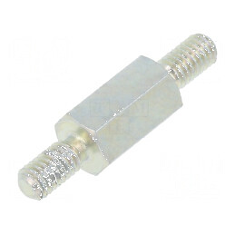 Piuliță distanțieră filetată hexagonală 12mm M4 | Electronic-mag.ro | Componente Electronice