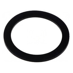 Garnitură cauciuc NBR 2mm, Ø41,4mm, NPT1/4, neagră | Electronic-mag.ro | Componente Electronice