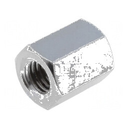 Piuliță distanțieră filet M5 hexagonală 10mm | Electronic-mag.ro | Componente Electronice