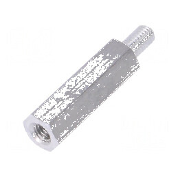 Piuliță distanțieră filetată M3 18mm, filet interior și exterior M3 | Electronic-mag.ro | Componente Electronice