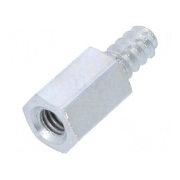 Piuliță distanțieră filetată 10mm M4 hexagonală pentru prindere sigură | Electronic-mag.ro | Componente Electronice