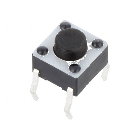 Microîntrerupător TACT SPST-NO 0,05A/12VDC THT 1,57N - Pozitie 2 | Electronic-mag.ro | Componente Electronice