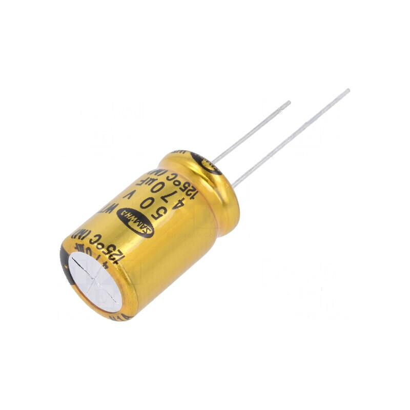 Condensator electrolitic THT 470uF 50VDC Ø12,5x20mm ±20% pentru circuite electrice | Electronic-mag.ro | Componente Electronice Condensator electrolitic THT 470uF 50VDC Ø12,5x20mm ±20% pentru circuite electrice | Electronic-mag.ro | Componente Electronice