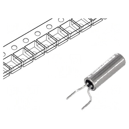 Rezonator cu cuarț 32,768kHz ±20ppm 12,5pF SMD cilindric  | Electronic-mag.ro | Componente Electronice