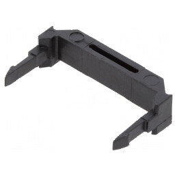 Clemă cablu PIN 16 clichet conectori IDC neagră - accesorii pentru cabluri | Electronic-mag.ro | Componente Electronice