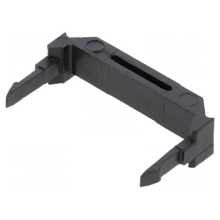 Clemă cablu PIN 16 clichet conectori IDC neagră - accesorii pentru cabluri | Electronic-mag.ro | Componente Electronice
