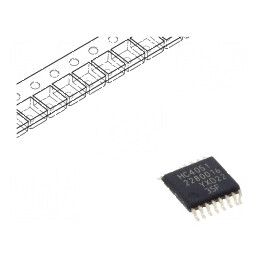 Multiplexor digital IC 8 canale CMOS SMD TSSOP16 2÷10VDC HC | Electronic-mag.ro | Componente Electronice