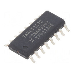 Multiplexor digital IC 4 canale 2 intrări TTL SMD SO16 4,5÷5,5VDC HCT | Electronic-mag.ro | Componente Electronice