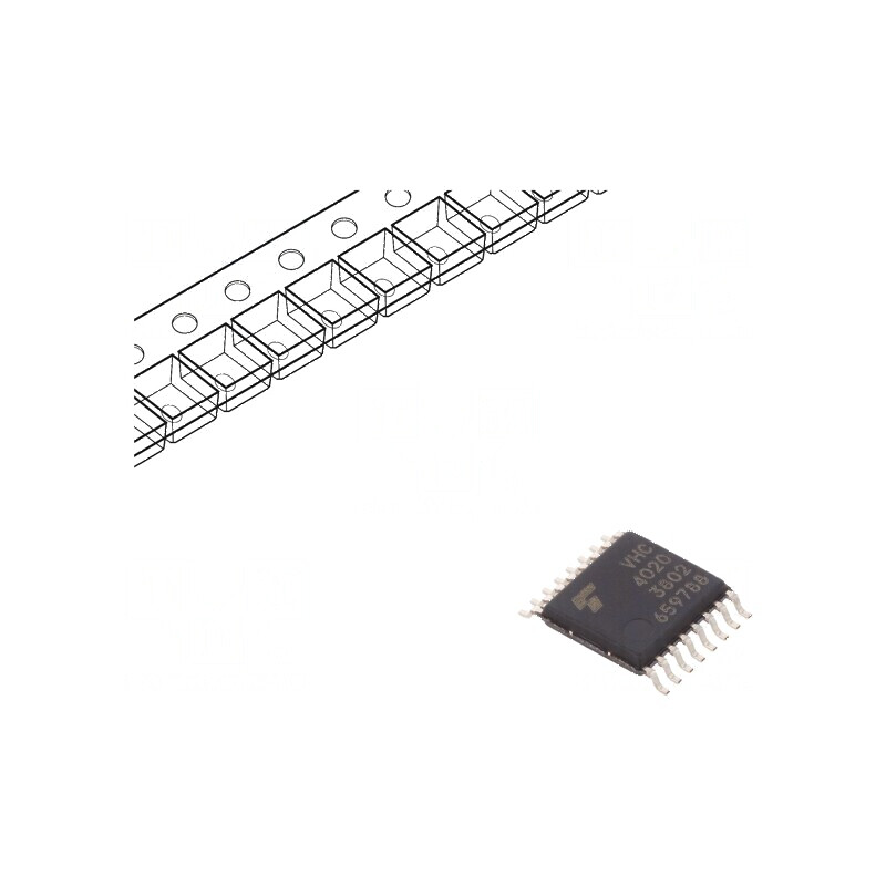 Contor Binar Digital C²MOS VHC SMD TSSOP16 2÷5,5VDC | Electronic-mag.ro | Componente Electronice