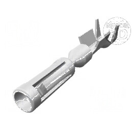 "Pin mamă cositorit 0,5-1,25mm² AMPSEAL cu cablu crimpat" | Electronic-mag.ro | Componente Electronice