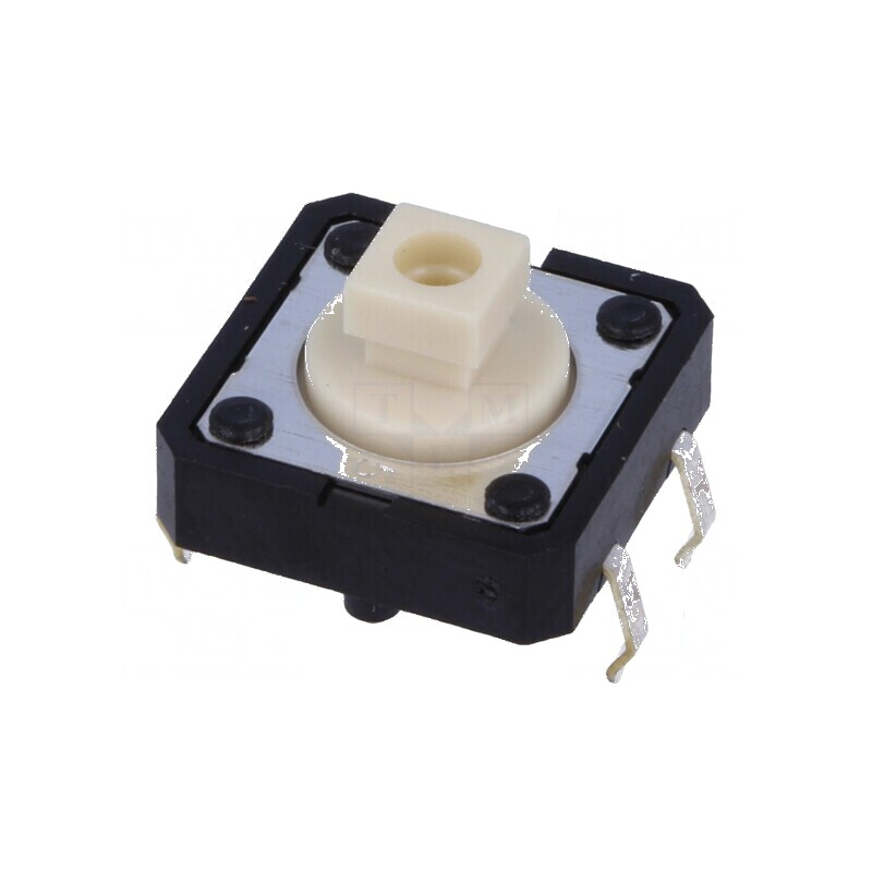 Microîntrerupător TACT SPST-NO 0,05A/24VDC THT - Poziție 2 | Electronic-mag.ro | Componente Electronice Microîntrerupător TACT SPST-NO 0,05A/24VDC THT - Poziție 2 | Electronic-mag.ro | Componente Electronice