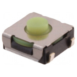 Microîntrerupător TACT SPST-NO 0,05A/12VDC Poz: 2 SMT Fără Contact | Electronic-mag.ro | Componente Electronice