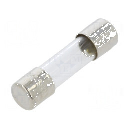 Siguranţă ardere rapidă 1,6A 250VAC 5x20mm cu carcasă din alamă | Electronic-mag.ro | Componente Electronice