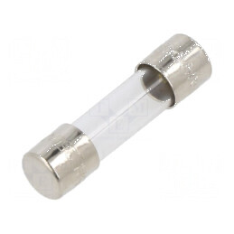 Siguranţă ardere rapidă 2,5A 250VAC 5x20mm din alamă - dispozitiv de protecţie electrică | Electronic-mag.ro | Componente Electronice
