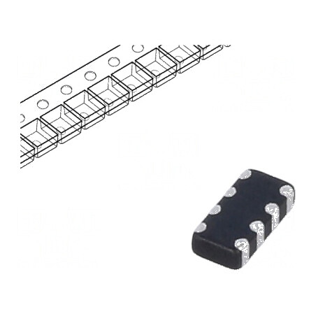 Talon rețea Ferită Imp.@ 100MHz 600Ω SMD 0,1A 1206 R 0,35Ω | Electronic-mag.ro | Componente Electronice