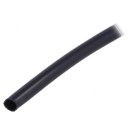 Manşon electroizolant PVC negru 10m -20÷125°C Ø4mm | Electronic-mag.ro | Componente Electronice
