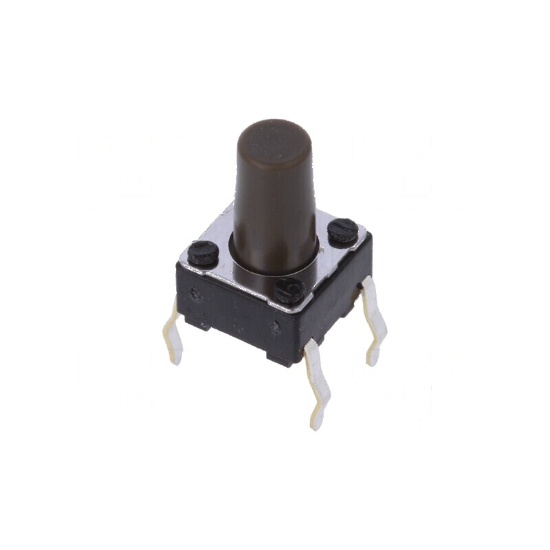 Microîntrerupător TACT SPST 0,05A 12VDC THT 1,6N 9,5mm - Pozitie 2 | Electronic-mag.ro | Componente Electronice Microîntrerupător TACT SPST 0,05A 12VDC THT 1,6N 9,5mm - Pozitie 2 | Electronic-mag.ro | Componente Electronice