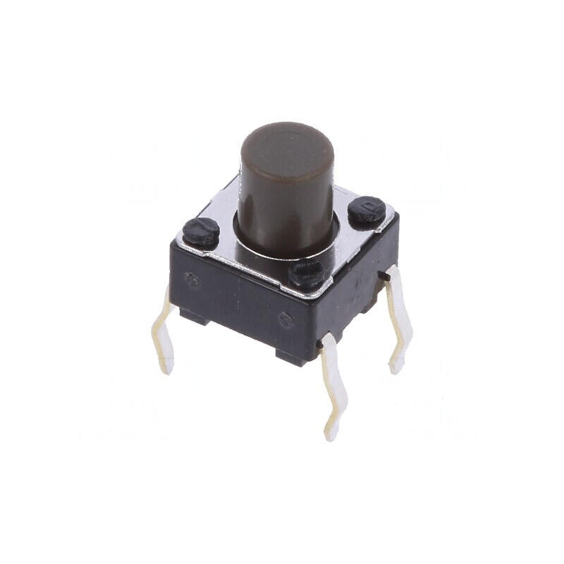 Microîntrerupător TACT SPST 0,05A/12VDC THT 1,6N 7mm Poz: 2 | Electronic-mag.ro | Componente Electronice Microîntrerupător TACT SPST 0,05A/12VDC THT 1,6N 7mm Poz: 2 | Electronic-mag.ro | Componente Electronice